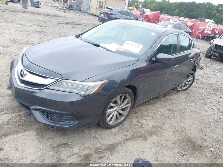 2016 Acura ILX, Лівий зад, IAAI, VIN 19UDE2F32GA023799 — фото 2