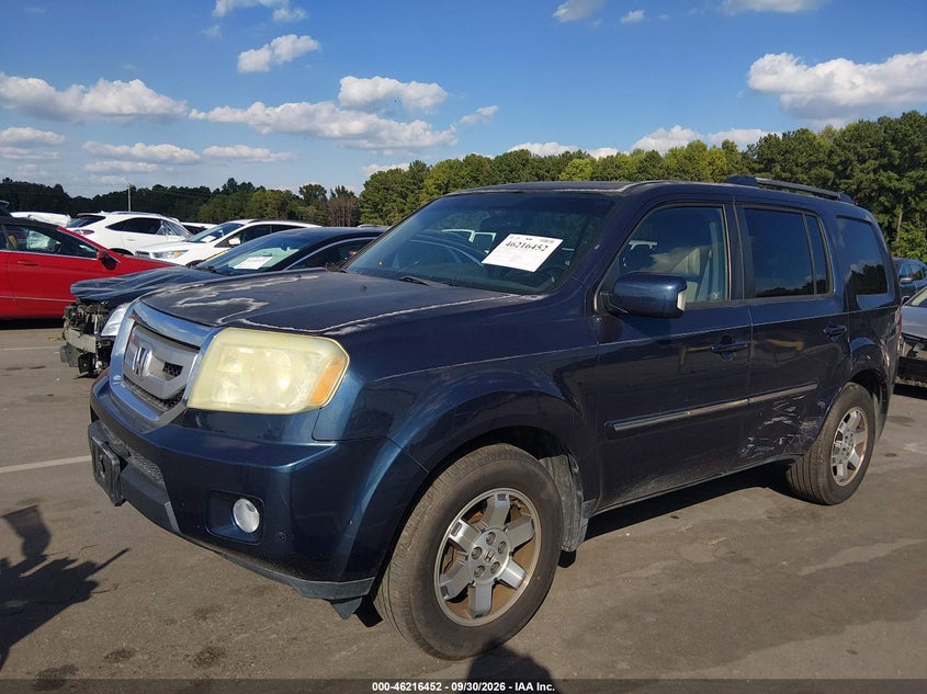 Vin: 5fnyf3h91ab020007, lot: 46716375, honda pilot touring 20102