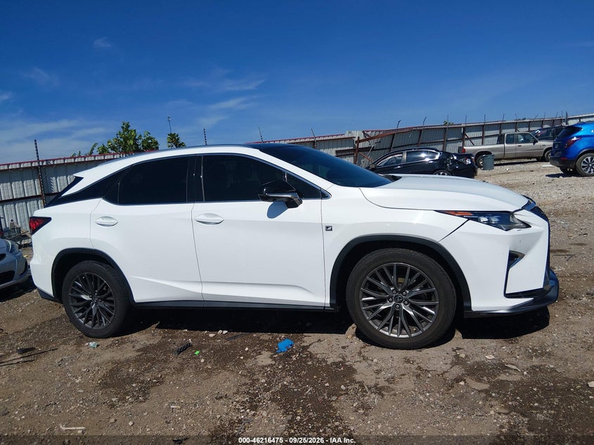 LEXUS RX 350 2017 VIN 2T2BZMCA6HC087958