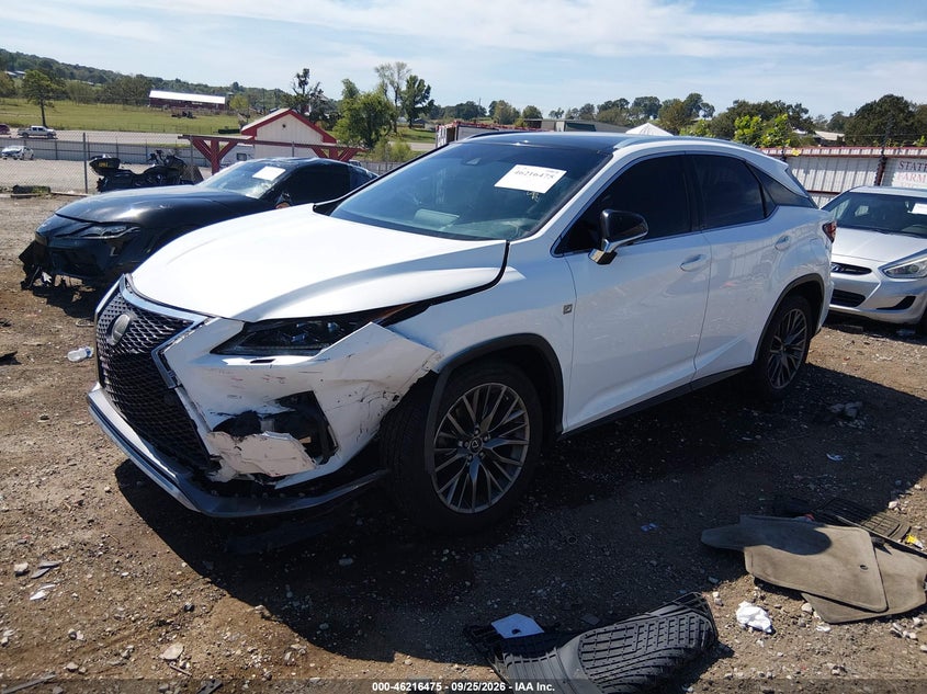 2017 Lexus RX, Удар спереду, IAAI, VIN 2T2BZMCA6HC087958 — фото 2