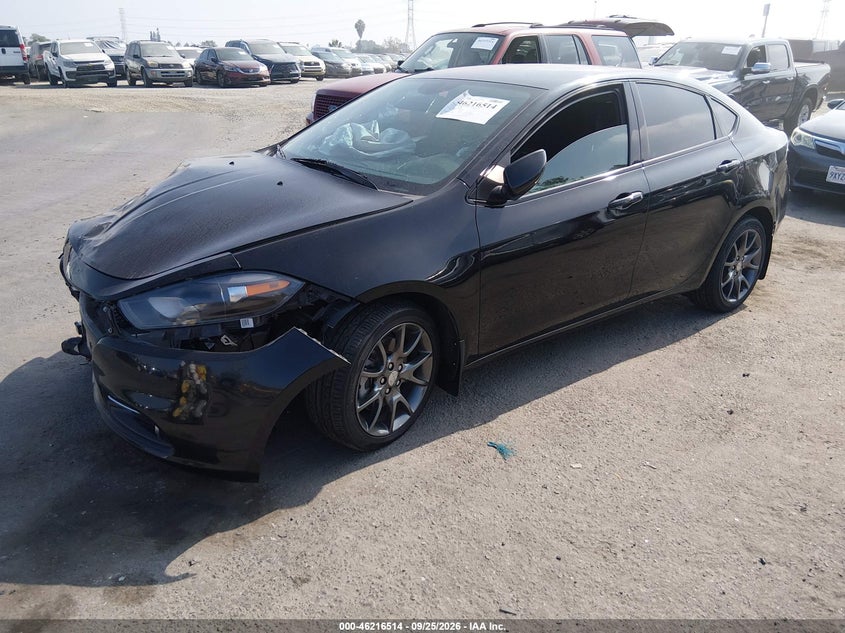Vin: 1c3cdfbh5dd150373, lot: 46716437, dodge dart rallye 20132