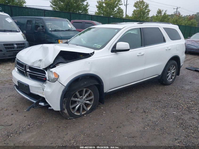 Vin: 1c4rdjag9jc330782, lot: 46716442, dodge durango sxt awd 20182