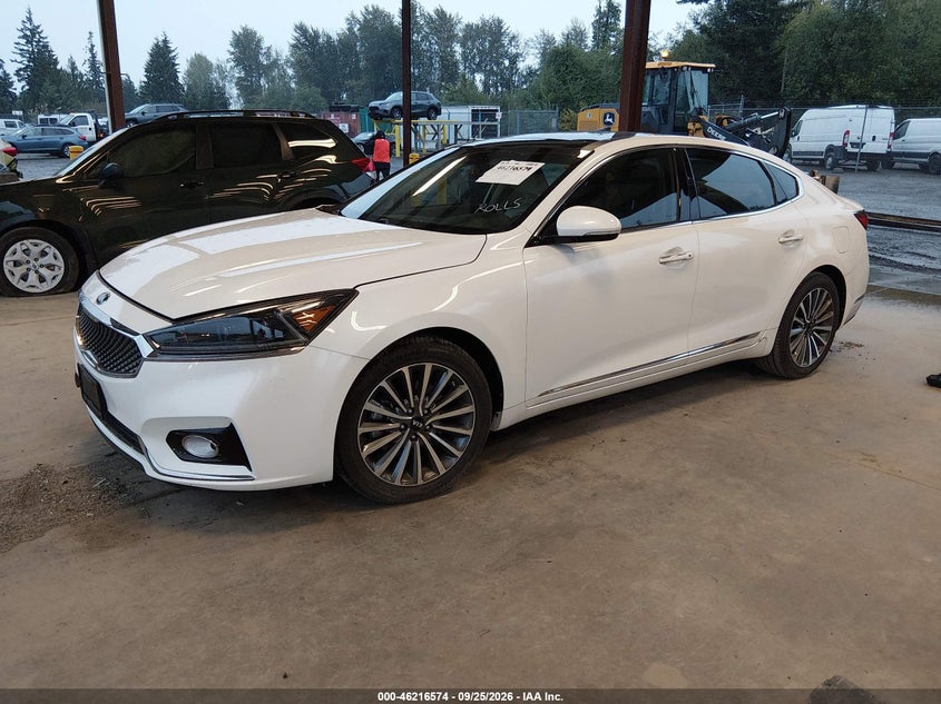 Vin: knalc4j10h5042392, lot: 46716497, kia cadenza premium 20172