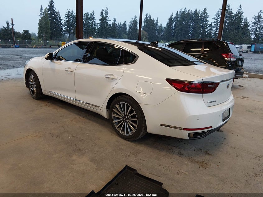 Vin: knalc4j10h5042392, lot: 46716497, kia cadenza premium 20173