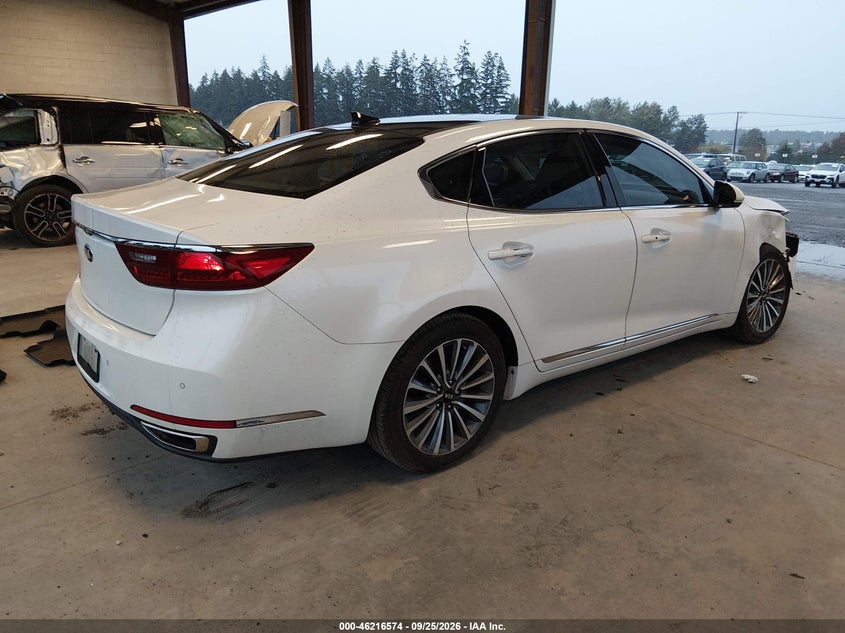 Vin: knalc4j10h5042392, lot: 46716497, kia cadenza premium 20174