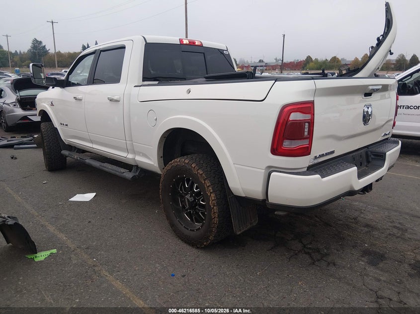 Vin: 3c6ur5fl5mg507149, lot: 46716508, ram 2500 laramie  4x4 6'4 box 20213