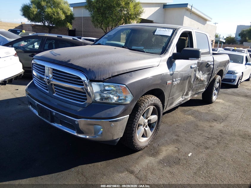 Vin: 1c6rr6lt6js336870, lot: 46716556, ram 1500 big horn  4x2 5'7 box 20182