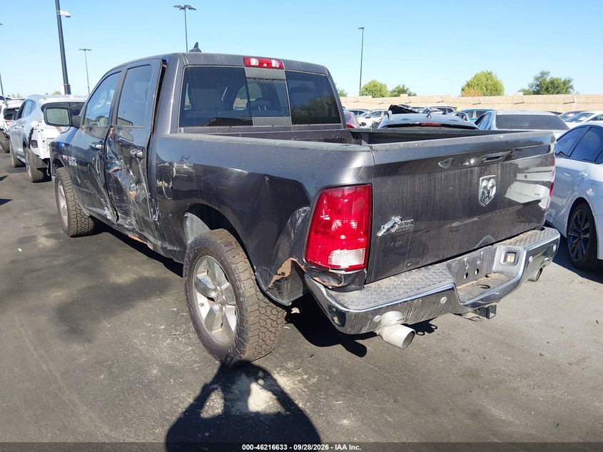 Vin: 1c6rr6lt6js336870, lot: 46716556, ram 1500 big horn  4x2 5'7 box 20183
