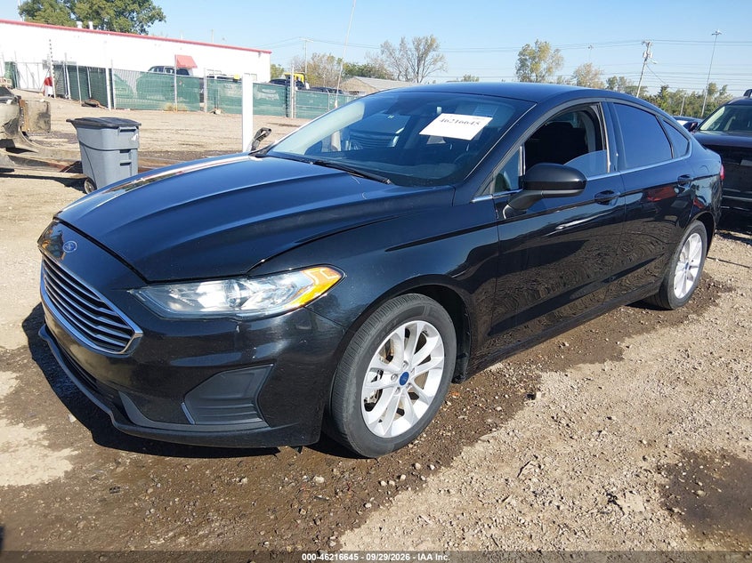 2020 Ford Fusion Se, Flood, IAAI, VIN 3FA6P0HD0LR140038 — photo 2