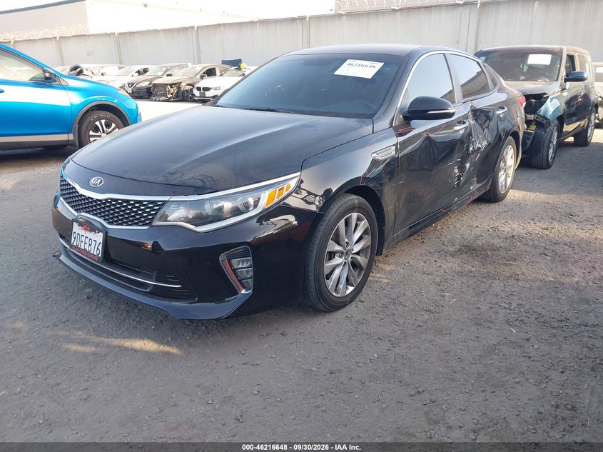 Vin: 5xxgt4l36jg198733, lot: 46716571, kia optima s 20182