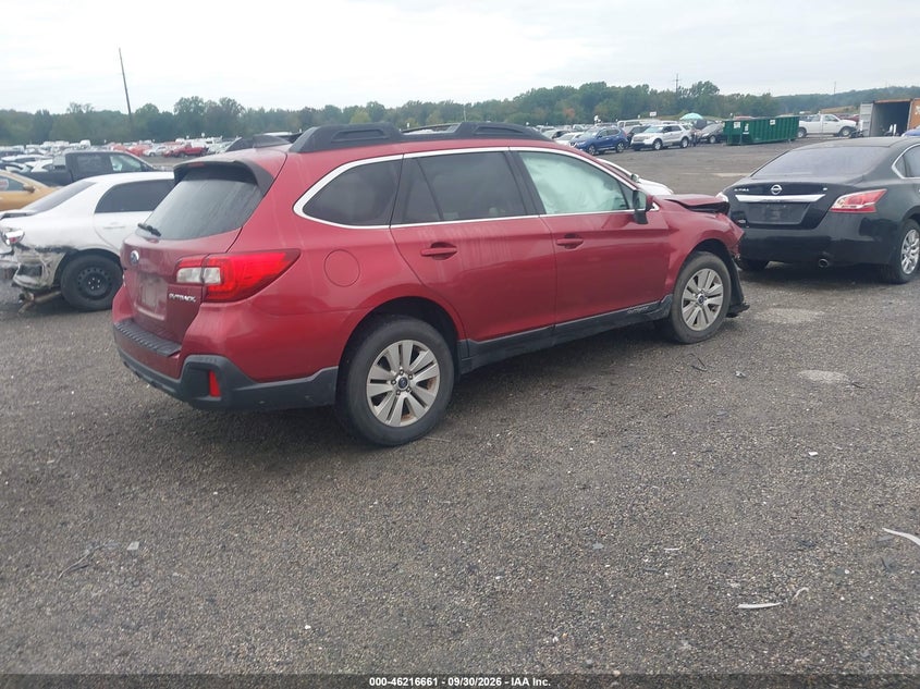 Vin: 4s4bsafc5k3264323, lot: 46716584, subaru outback 2.5i premium 20194