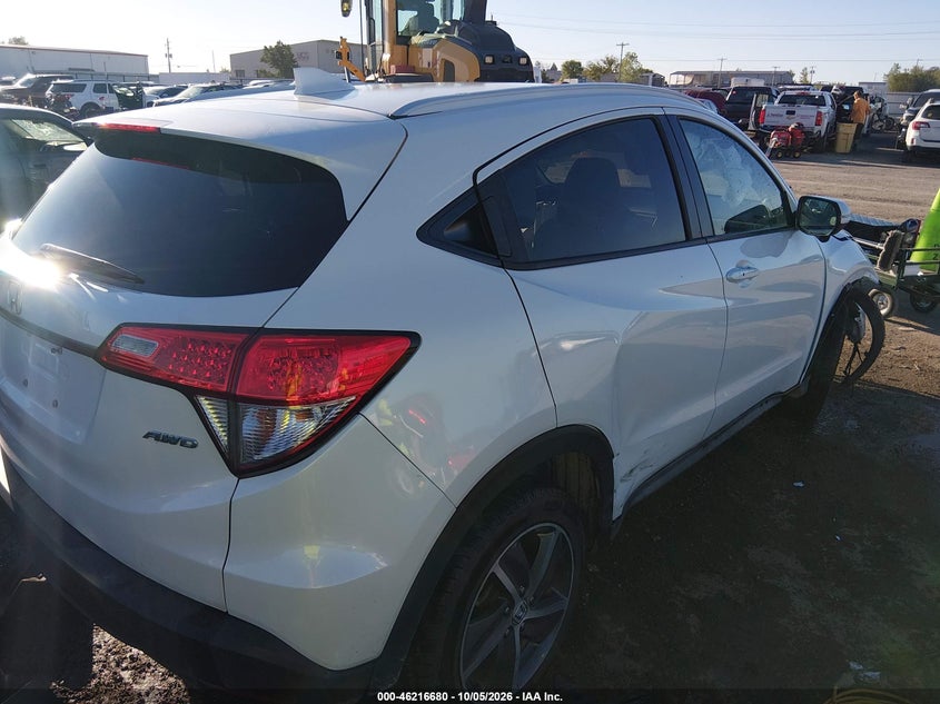 Vin: 3czru6h56mm701038, lot: 46716603, honda hr-v awd ex 20214