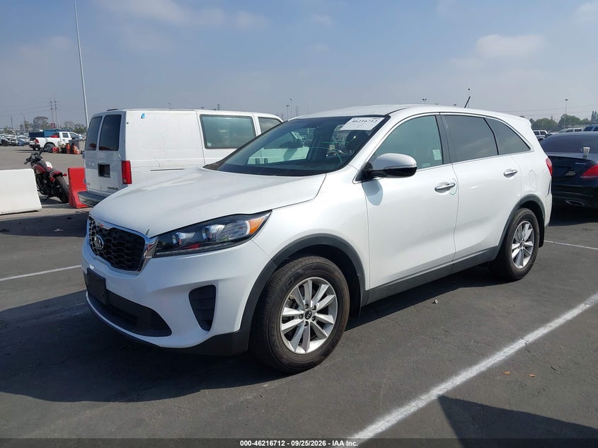 Vin: 5xypg4a34kg549983, lot: 46716635, kia sorento 2.4l lx 20192
