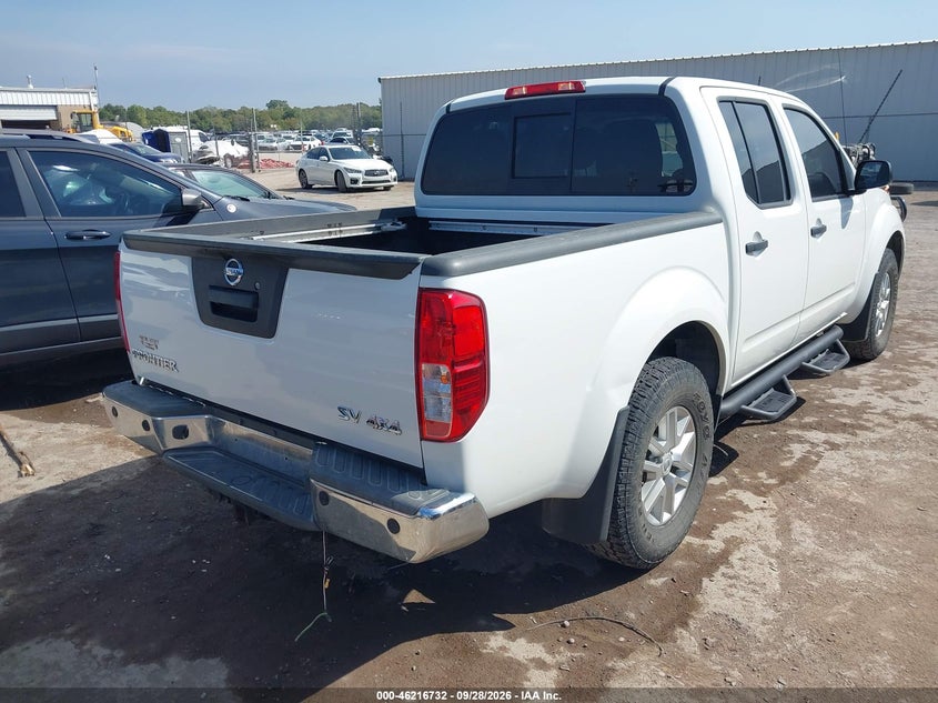 Vin: 1n6ad0ev3gn741315, lot: 46716655, nissan frontier s/sv/sl/pro-4x 20164