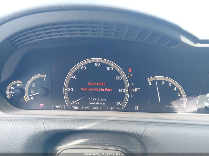 MERCEDES-BENZ CL 550 2008 VIN WDDEJ71X98A013445