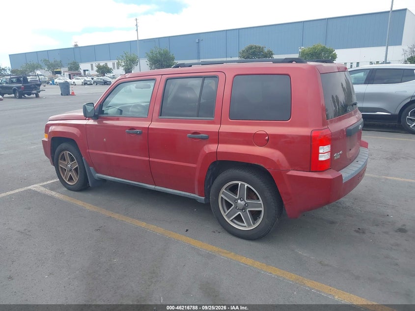 JEEP PATRIOT 2009 VIN 1J4FF28B99D106716