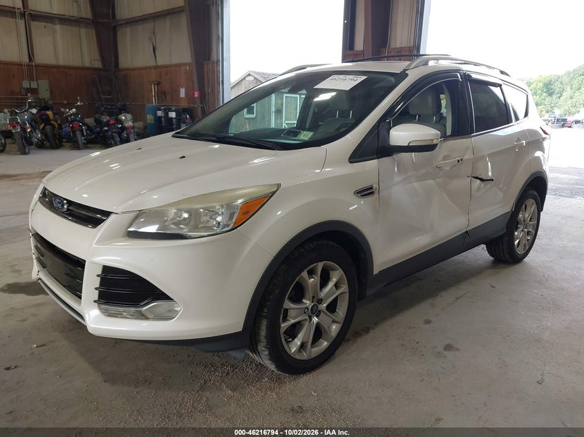 Vin: 1fmcu9j94euc46676, lot: 46716717, ford escape titanium 20142