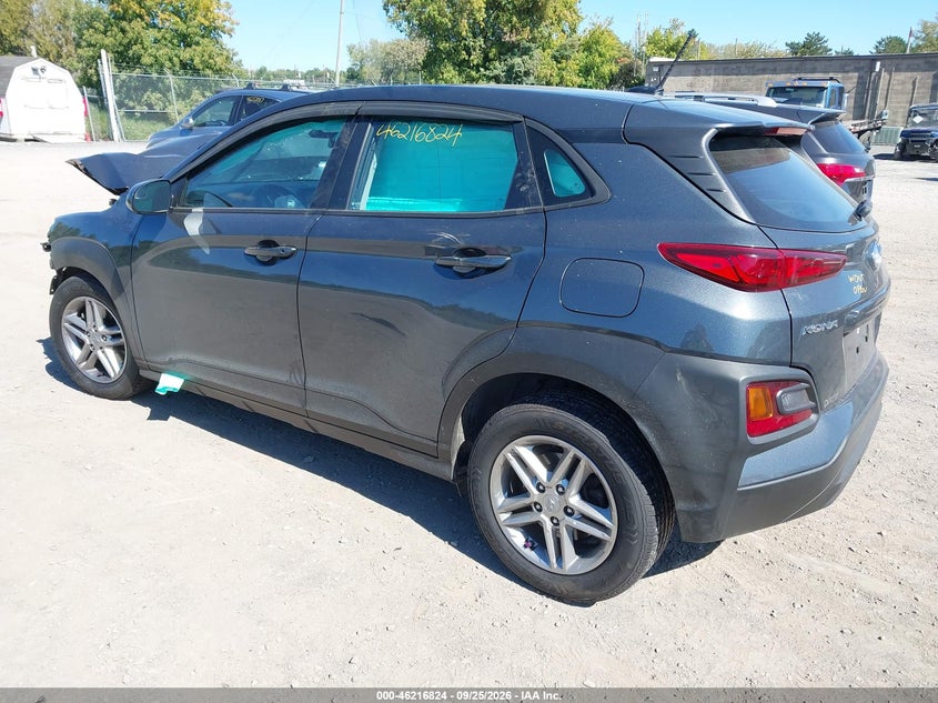 Vin: km8k1caa5mu675948, lot: 46716747, hyundai kona se 20213