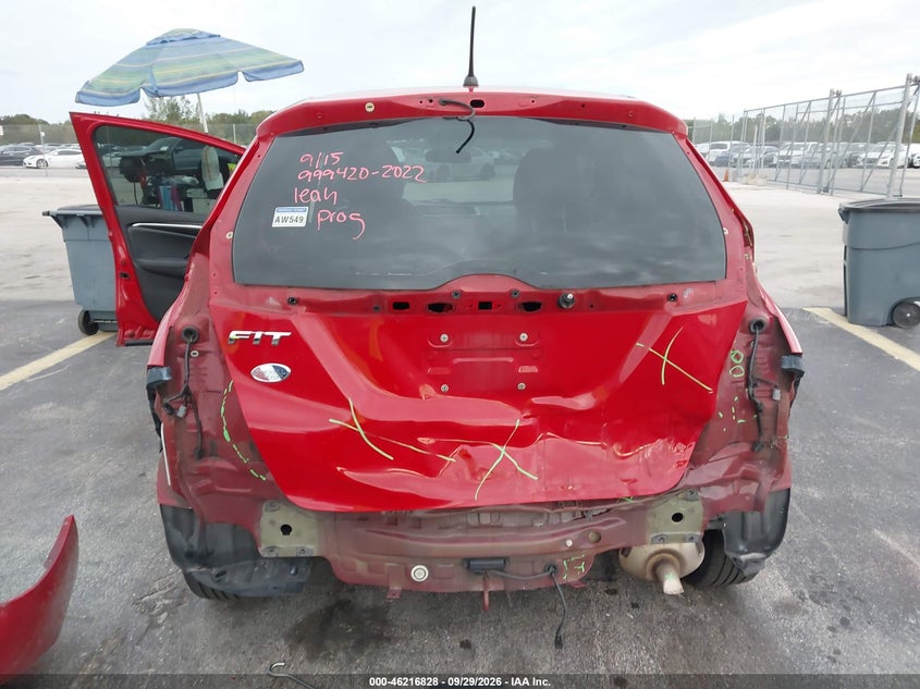 HONDA FIT 2015 VIN 3HGGK5H88FM717110