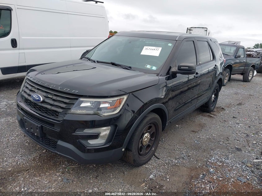 Vin: 1fm5k8at1hgc27557, lot: 46716755, ford utility police interceptor 20172
