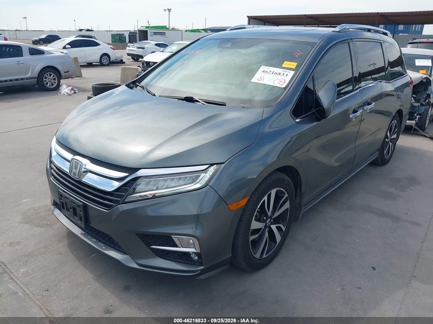 Vin: 5fnrl6h99kb026542, lot: 46716756, honda odyssey elite 20192