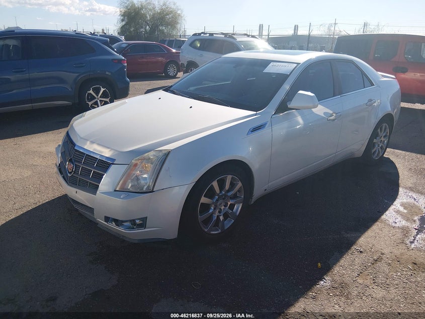 2009 Cadillac CTS, Удар спереду, IAAI, VIN 1G6DV57V090122620 — фото 2