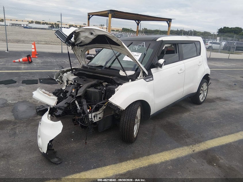 Vin: kndjp3a53h7481909, lot: 46716771, kia soul + 20172