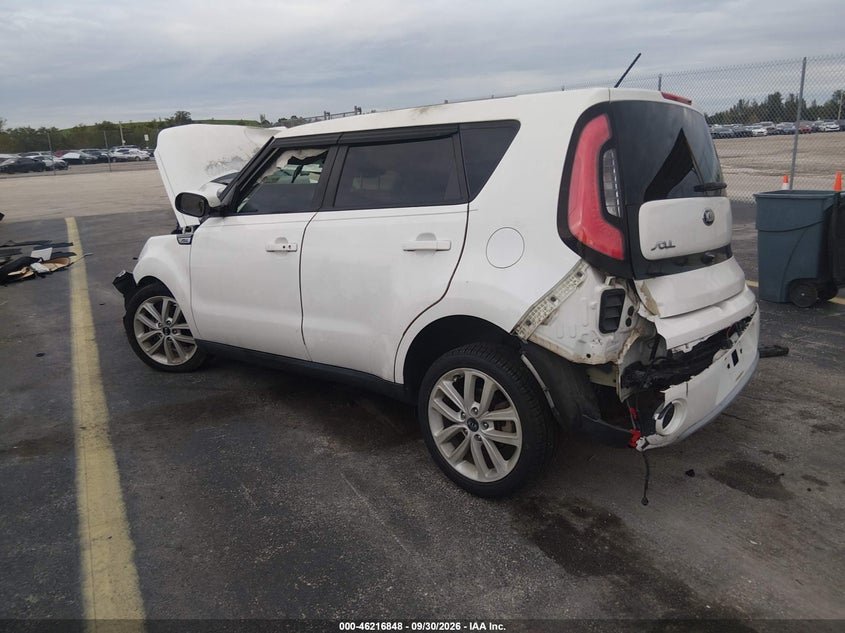 Vin: kndjp3a53h7481909, lot: 46716771, kia soul + 20173