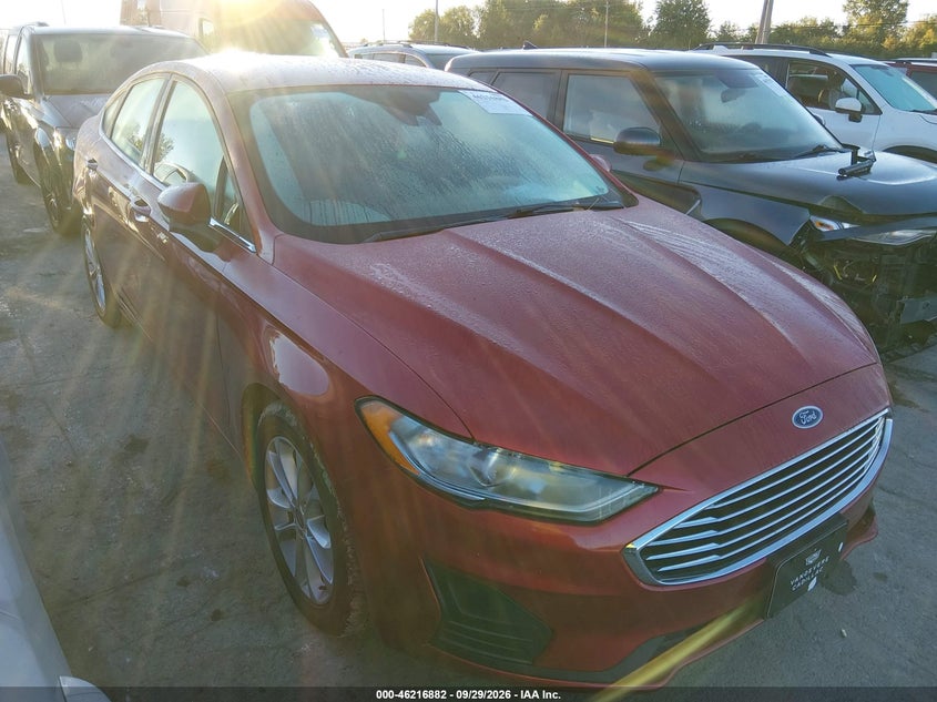 Vin: 3fa6p0hd2lr145077, lot: 46716805, ford fusion se 20201