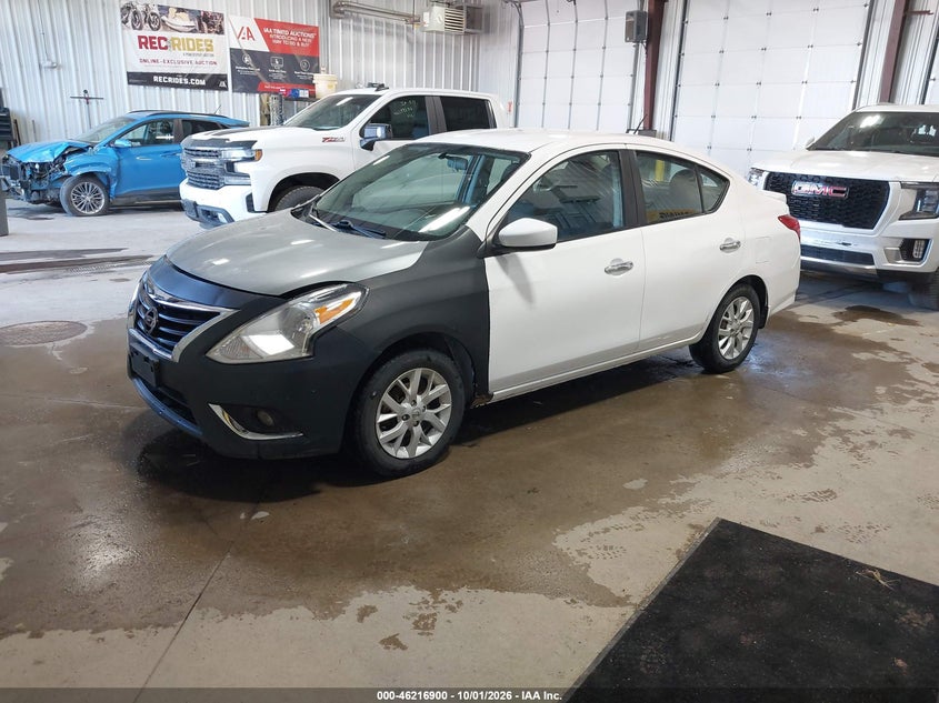 Vin: 3n1cn7apxhl825354, lot: 46716824, nissan versa 1.6 sv 20172