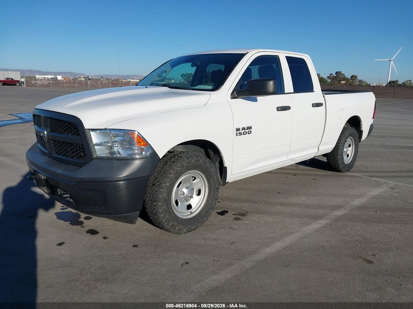 Vin: 1c6rr7fg9js291489, lot: 46716827, ram 1500 tradesman  4x4 6'4 box 20182