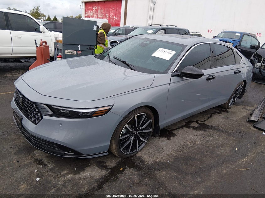 Vin: 1hgcy2f8xsa038526, lot: 46716831, honda accord hybrid touring 20252