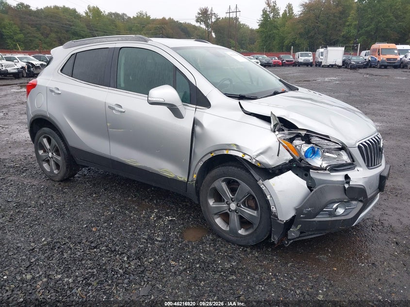 Vin: kl4cjgsb4eb662932, lot: 46716843, buick encore leather 2014 img_1