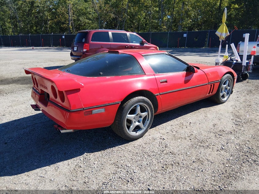 CHEVROLET CORVETTE 1987 VIN 1G1YY2184H5107135