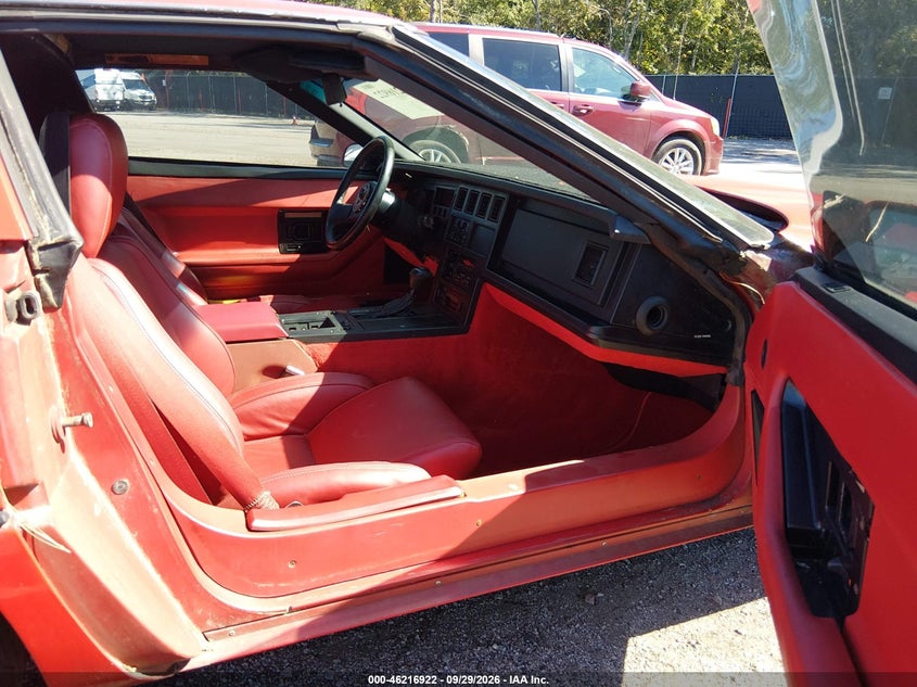 CHEVROLET CORVETTE 1987 VIN 1G1YY2184H5107135
