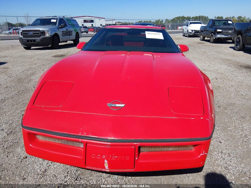 CHEVROLET CORVETTE 1987 VIN 1G1YY2184H5107135