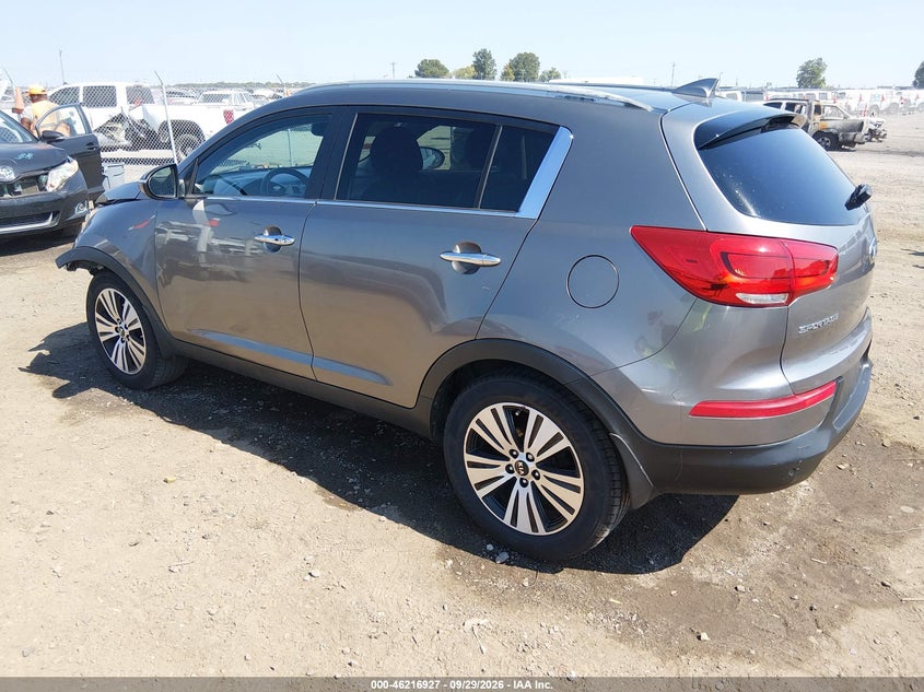 Vin: kndpc3ac3e7643750, lot: 46716850, kia sportage ex 20143