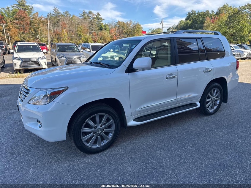 LEXUS LX 570 2011 VIN JTJHY7AX8B4080303