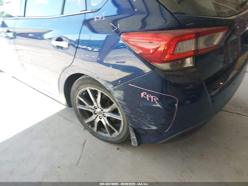 SUBARU IMPREZA 2017 VIN 4S3GTAT69H3701688