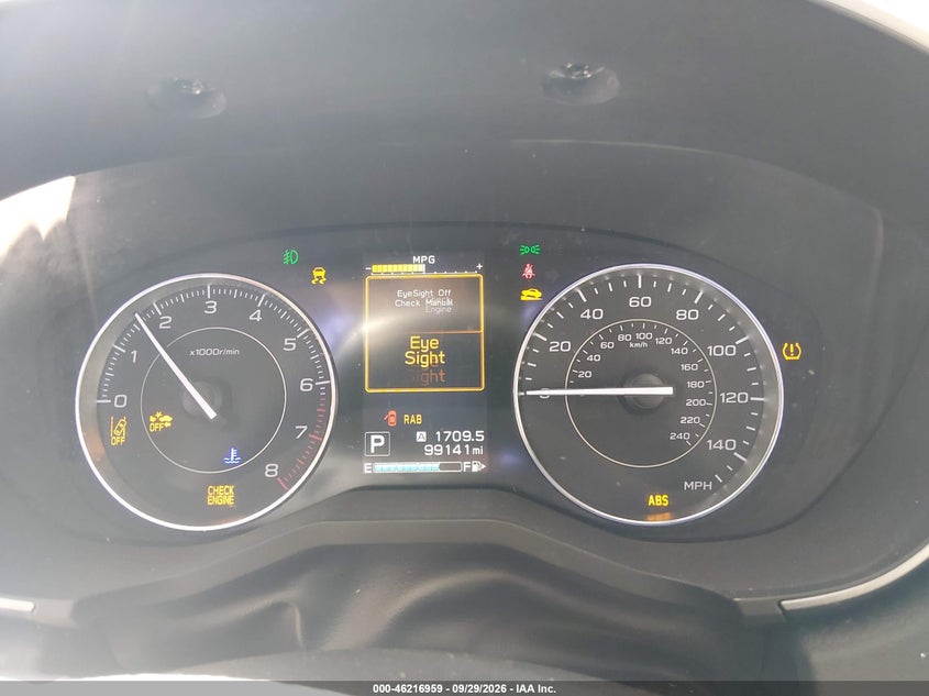 SUBARU IMPREZA 2017 VIN 4S3GTAT69H3701688