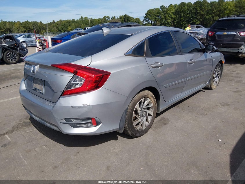 Vin: 2hgfc2f74jh551371, lot: 46716894, honda civic ex 20184