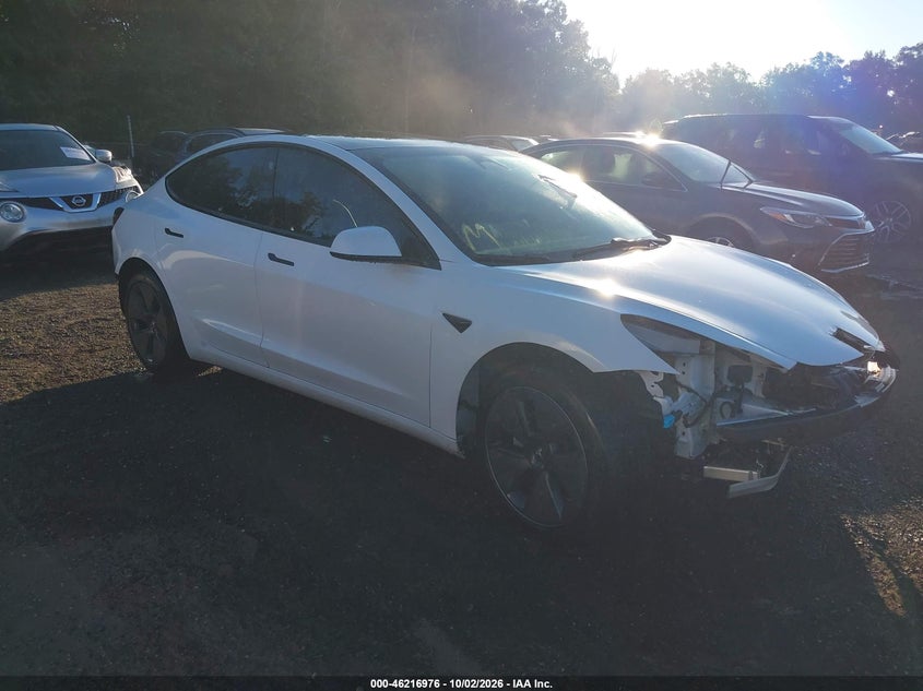 Vin: 5yj3e1ea6mf976863, lot: 46716899, tesla model 3 standard range plus rear-wheel drive 2021 img_1