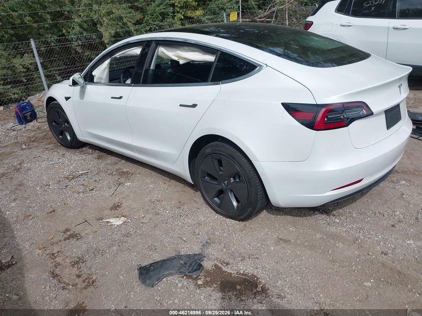 Vin: 5yj3e1ea1lf613658, lot: 46716919, tesla model 3 standard range plus rear-wheel drive/standard range rear-wheel drive 20203