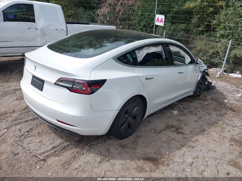 Vin: 5yj3e1ea1lf613658, lot: 46716919, tesla model 3 standard range plus rear-wheel drive/standard range rear-wheel drive 20204