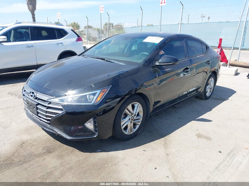 Vin: 5npd84lf6lh579830, lot: 46716929, hyundai elantra sel 20202