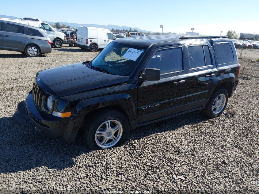 Vin: 1c4njrbb9fd145190, lot: 46716978, jeep patriot sport 20152