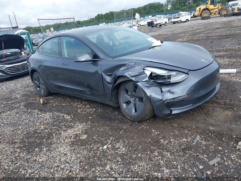 Vin: 5yj3e1eb8nf317984, lot: 46716983, tesla model 3 long range dual motor all-wheel drive 2022 img_1