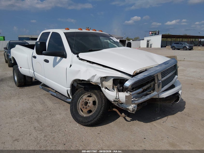 2007 DODGE RAM 3500 LARAMIE