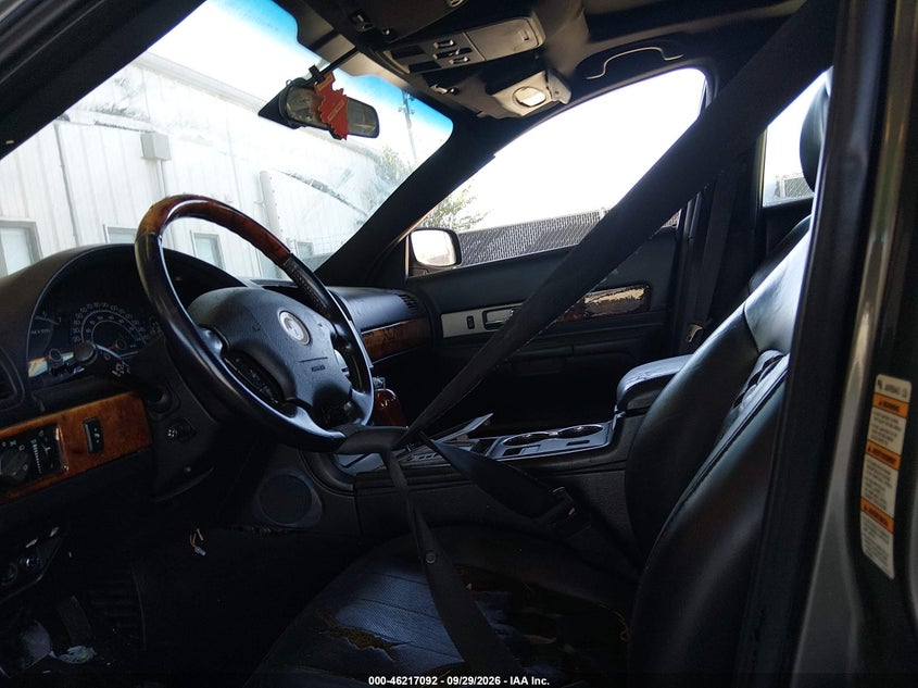 LINCOLN LS 2003 VIN 1LNHM86SX3Y676083