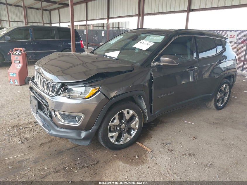 2018 Jeep Compass, Удар спереду, IAAI, VIN 3C4NJCCB0JT462872 — фото 2
